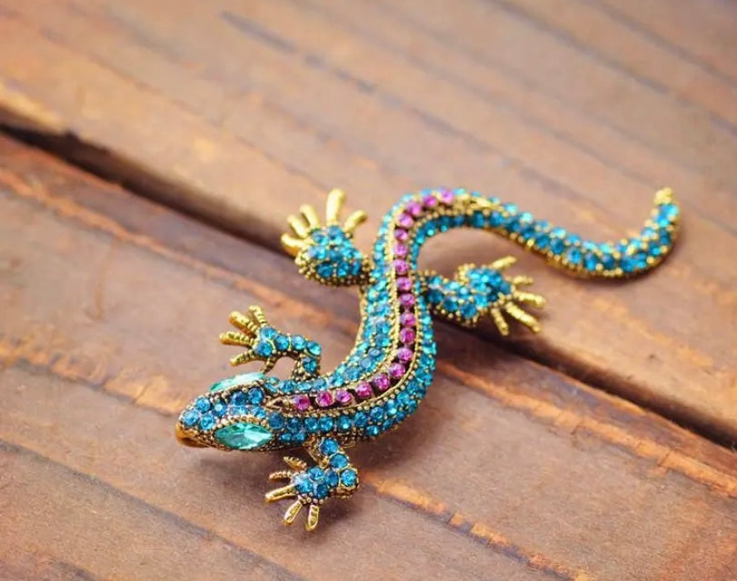 Turquoise Jeweled Gecko