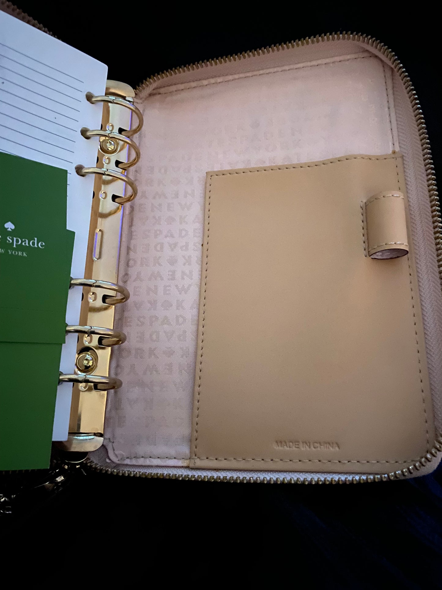 Kate Spade Retired Rose Gold Planner, Key Chain, 3pc Desk Set & More! Never Used!