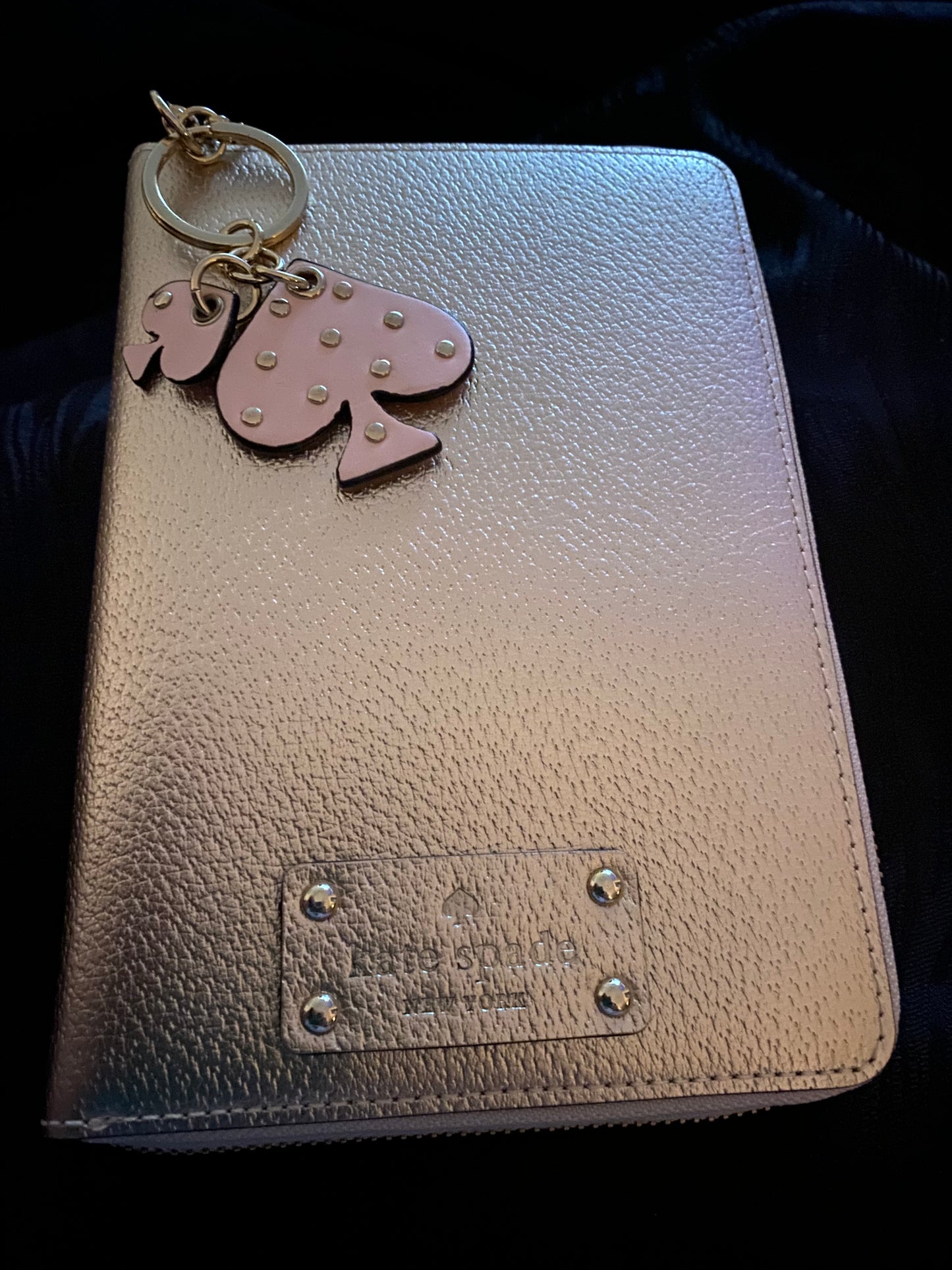 Kate Spade Retired Rose Gold Planner, Key Chain, 3pc Desk Set & More! Never Used!