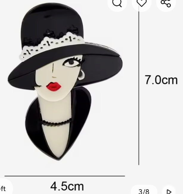 Georgia Hat W/Lace