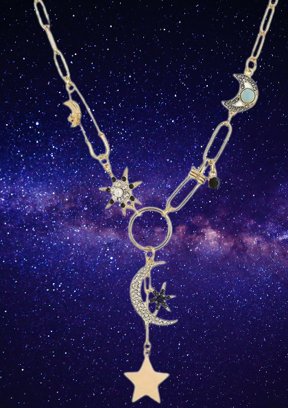 Star & Crescent Moon Necklace