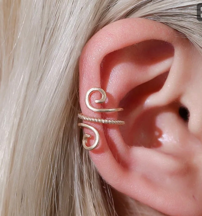 Silver Fashion Ear Clip