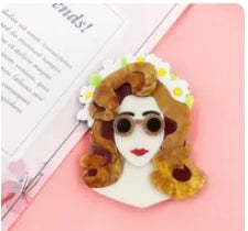 Haley Fashion Brooch