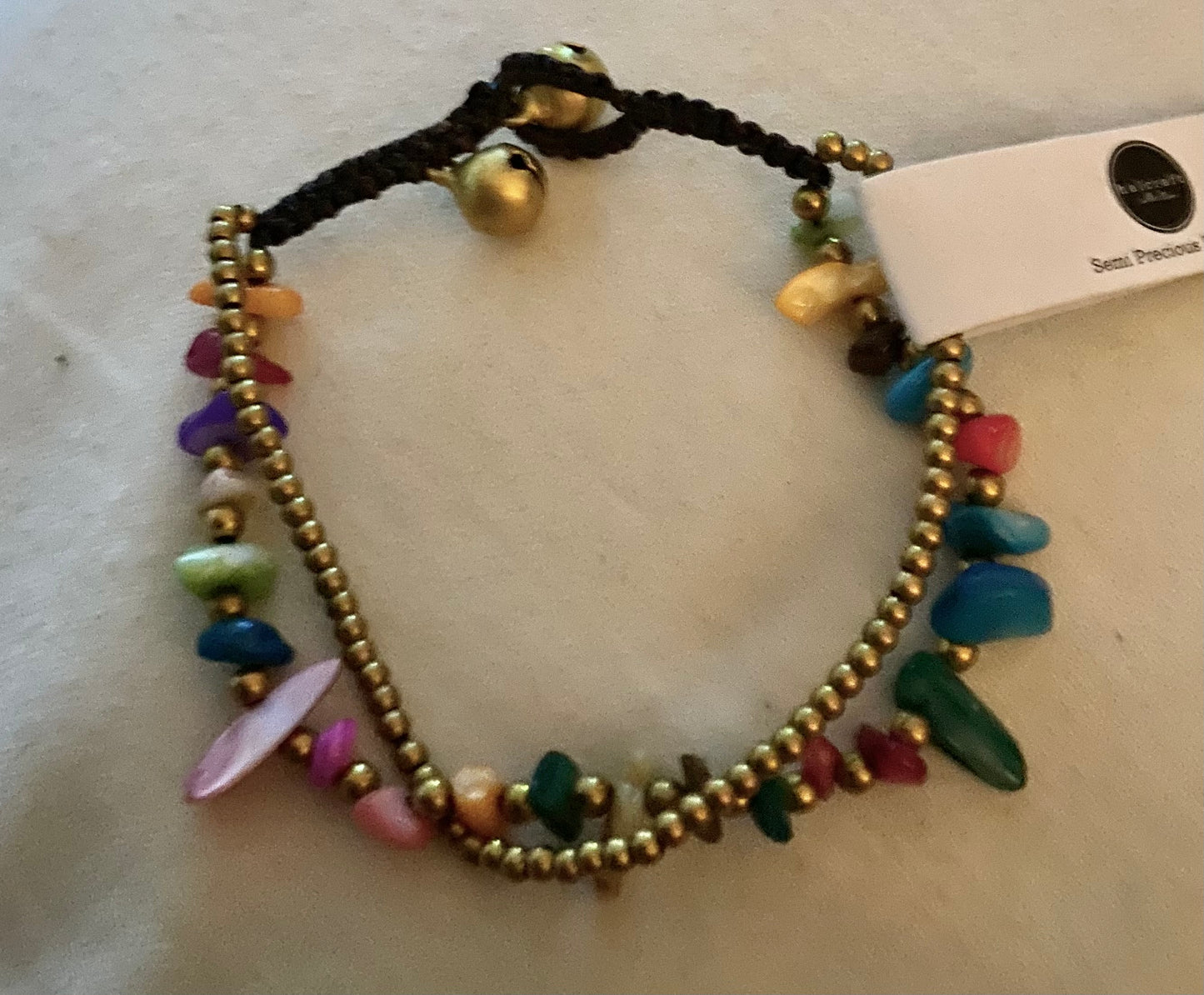 Set of 3 Bracelets Turquoise Bead Accents