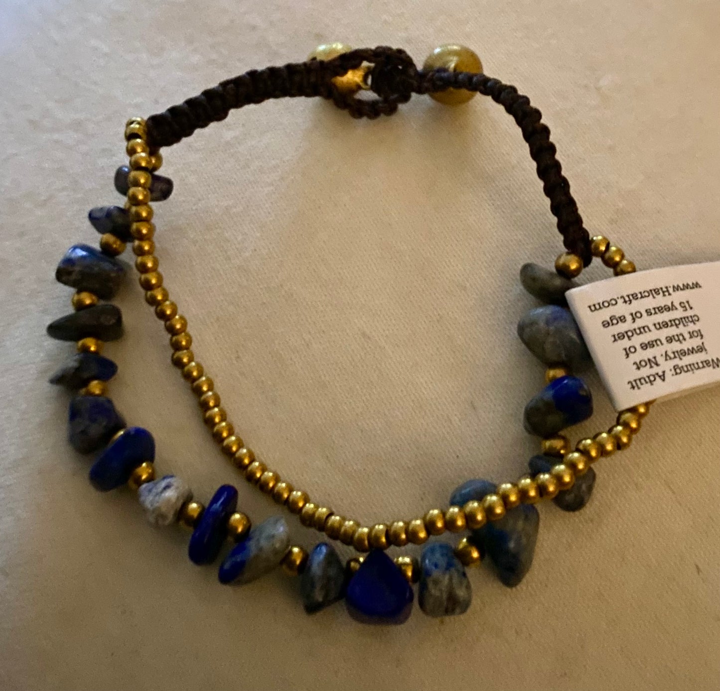Set of 3 Bracelets Turquoise Bead Accents