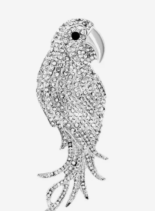 Silver Jeweled Parrot