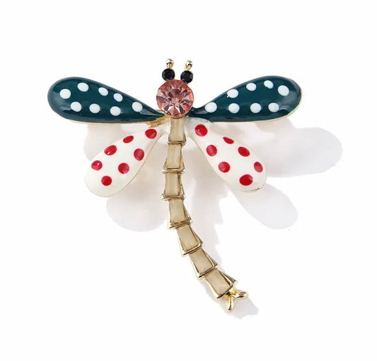 Polka dot dragon fly