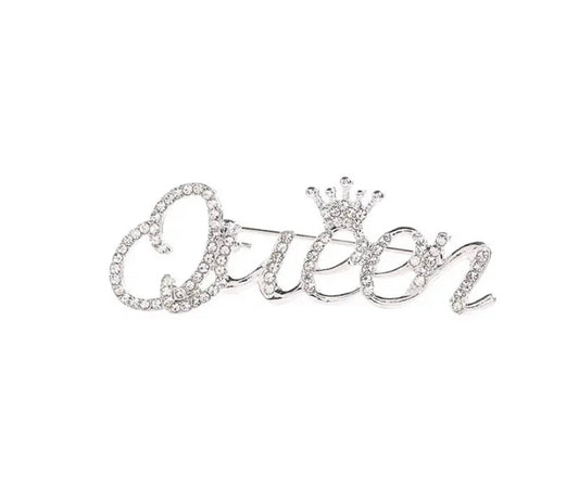 Silver Queen Brooch