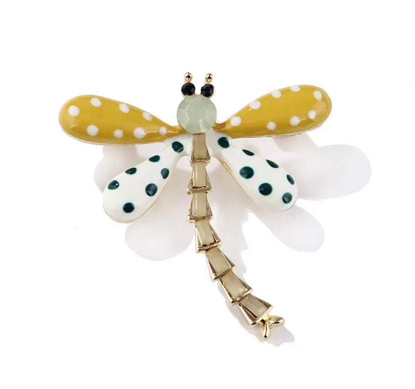 Yellow Polka Dot Dragonfly