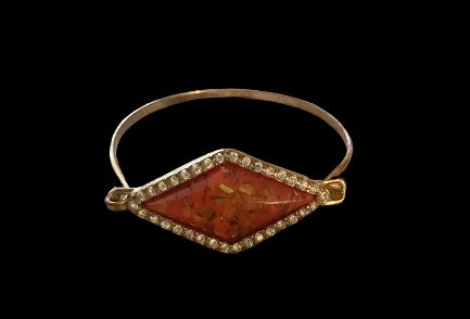 Bohemian Orange Stone Fashion Bracelet