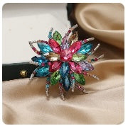 Colorful Flower Brooch