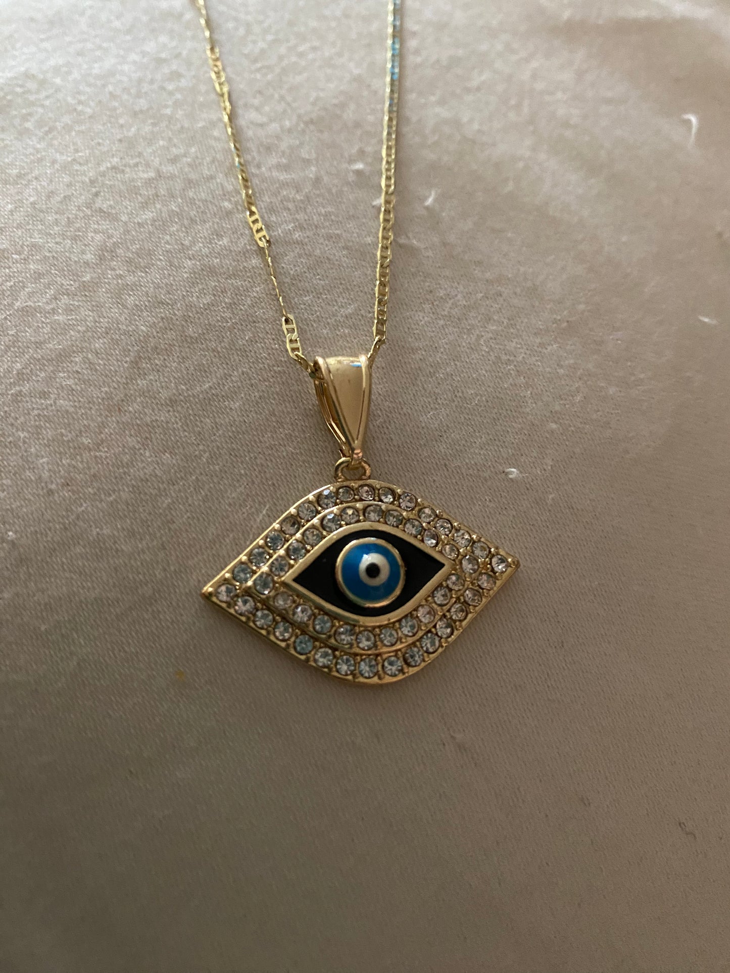 Evil Eye Pendant Necklace,Unisex